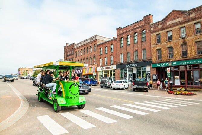 Charlottetown Pedal Pub Crawl Along the Waterfront on a Solar-Powered Pedal Bus! - Inclusions and Meeting Point