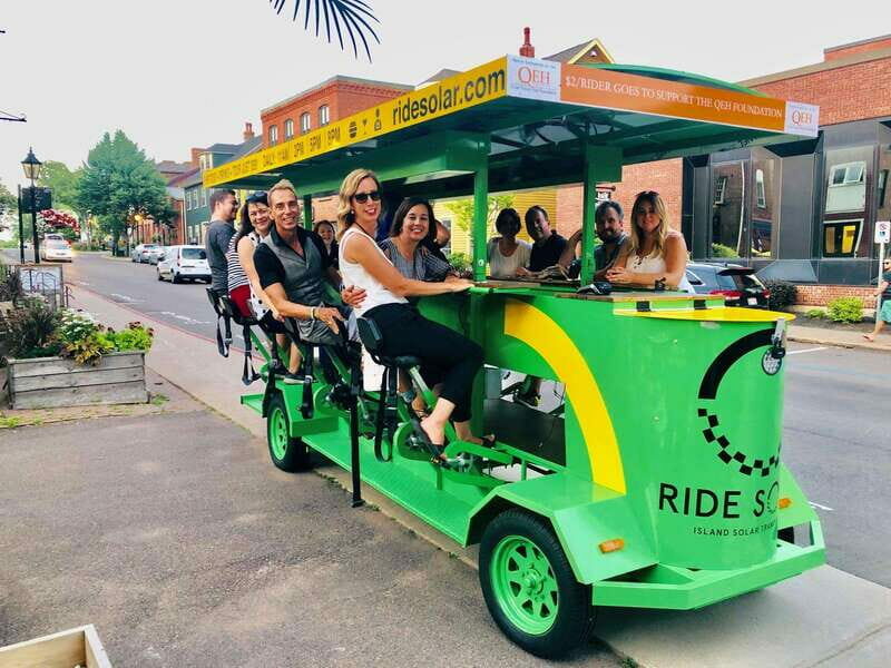 Charlottetown: Solar Food/Drink Party Bike Experience - FAQ