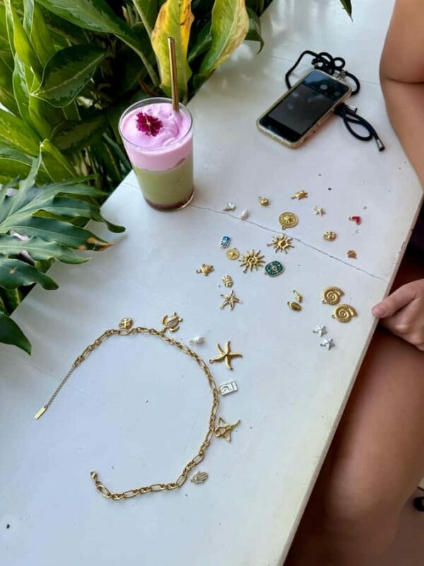Charm Bar Canggu: Jewelry-Making Workshop + Free Matcha - Crafting Your Keepsake: The Jewelry