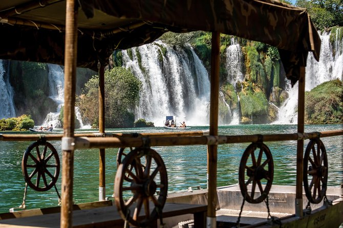 Chasing the Waterfalls - Day Trip to Mostar and Kravice From Dubrovnik - Diving Into the Kravice Waterfalls