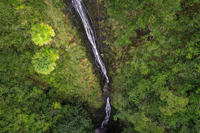 Chasing Waterfalls:Wild Hawaii Rappelling - Preparing for the Waterfall Rappel