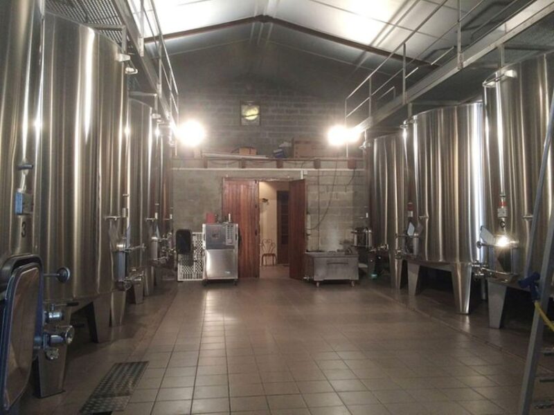 Château Lacour Jacquet Winery Visit and Tasting - Vat Room and Barrel Cellar