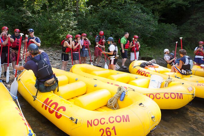 Chattooga River Rafting Wild Section 4 - Rafting Equipment Provided