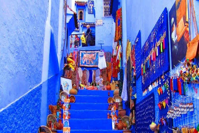 Chefchaouen the Blue City Full-Day Trip From Casablanca - Shopping in the Souks