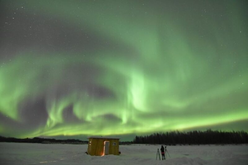 Chena Lake: Aurora Borealis Viewing & Ice Fishing Adventure - Experience Highlights