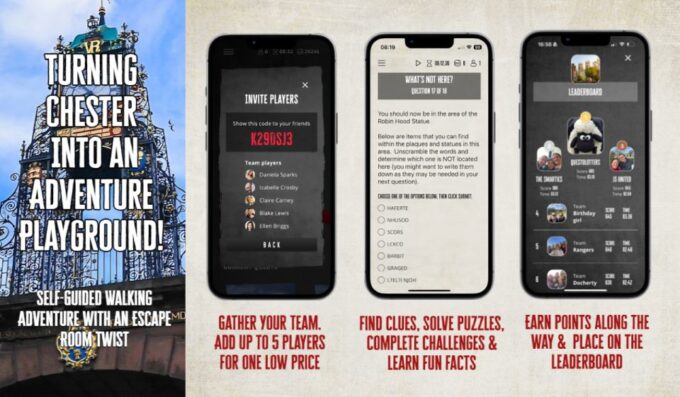 Chester Quest: Self Guided Walk & Interactive Treasure Hunt - Solving Puzzles