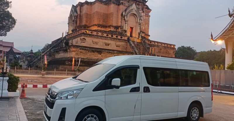 Chiang Mai: 8-Hour Van Service With Professional Driver - Included Services and Charges
