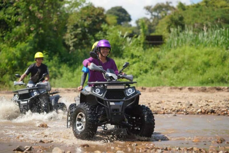 Chiang Mai ATV -Feeding-Waterfall-Tribe-Raft& Lunch Day Trip - An Adventure that Combines Thrills and Culture