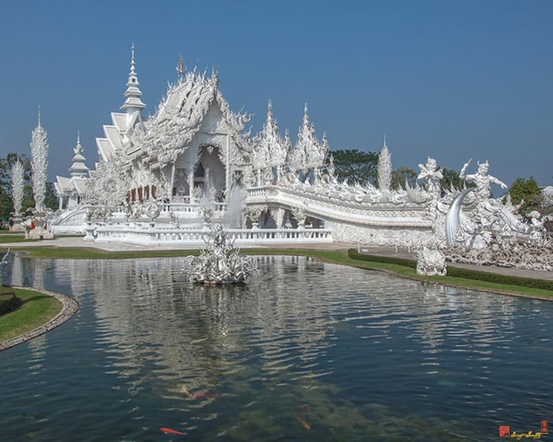 Chiang Mai: Chiang Rai White, Blue & Black Temples Day Tour - Transportation and Transfers