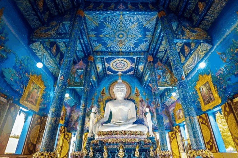 Chiang Mai: Chiang Rai White, Blue & Black Temples Day Tour - Inclusions and Exclusions