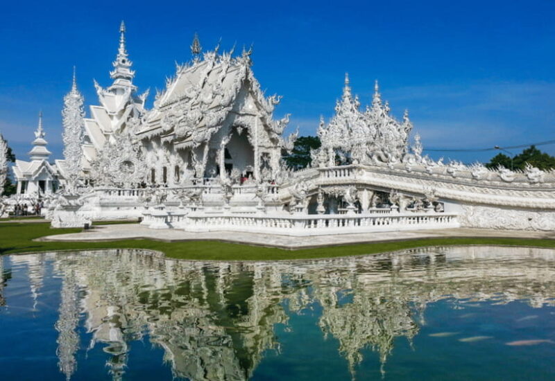 Chiang Mai: Chiang Rai White, Blue, Red Temples & Long Neck - Wat Rong Khun: The Captivating White Temple