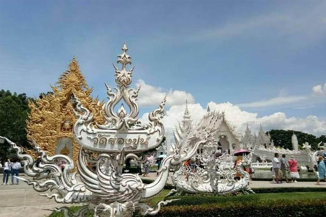 Chiang Mai-Chiang Rai: White Temple-Black House-Blue Temple-Karen Village - Blue Temple (Wat Rong Suea Ten)