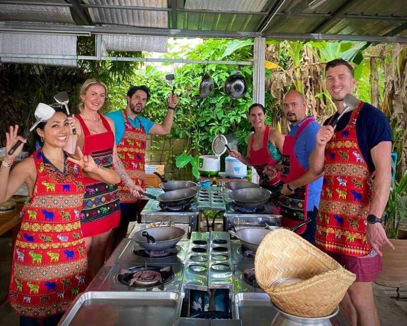 Chiang Mai: Cooking Class, Market and Thai Herbs Garden Tour - What to Expect