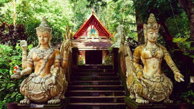 Chiang Mai: Doi Suthep and Wat Pha Lat Temple Evening Tour - Key Points