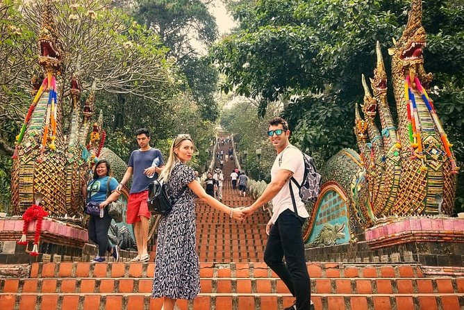Chiang Mai Doi Suthep Temple and Sticky Waterfall Tour (Private & All-Inclusive) - Wat Phra That Doi Suthep