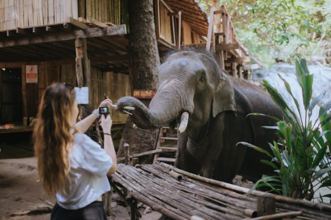 Chiang Mai: Elephants Sanctuary, Waterfalls, Trekking 2 Days, Sleep 1 Night - Karen Village Visit