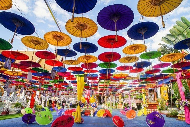 Chiang Mai Half Day Home Industries Sankampaeng (Minimum 2 Pax) - Key Points