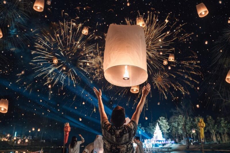 Chiang Mai: Heaven Lantern  Festival Entry Ticket - Key Points