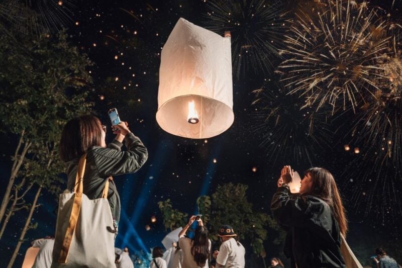 Chiang Mai: Heaven Lantern  Festival Entry Ticket - Shuttle Service