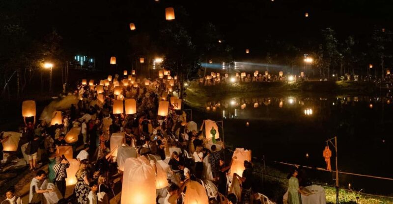 Chiang Mai: Heaven Lantern Festival Ticket With Dinner - Schedule and Timings
