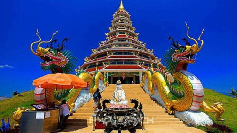 Chiang Mai: Lalita Cafe & White, Blue, Big Buddha Temples - Temple Visits and Cultural Experience