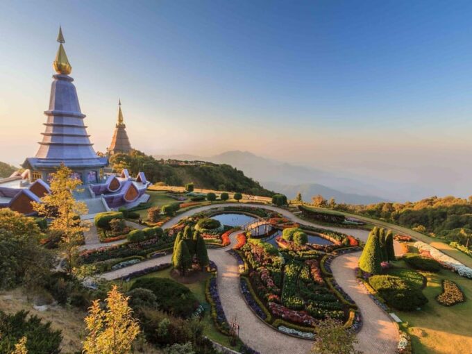 Chiang Mai: Pa Bong Piang Rice Terraces & Doi Inthanon - Wachirathan Waterfall