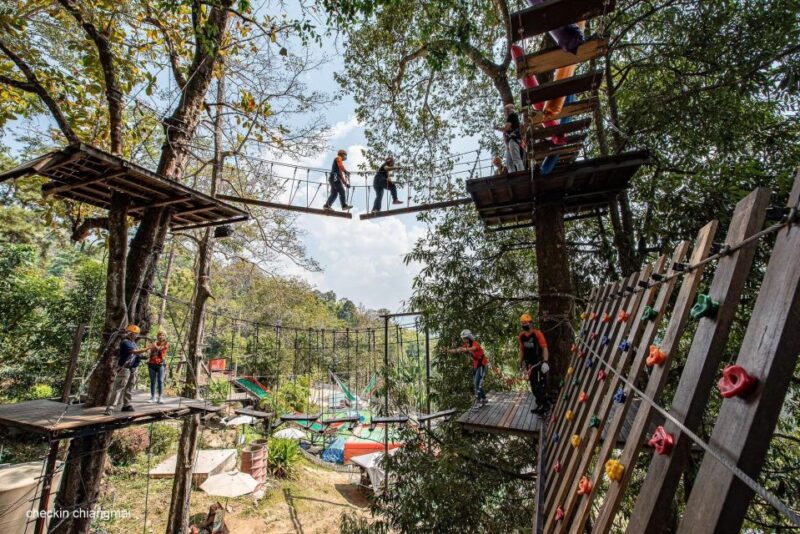 Chiang Mai: Pongyang Jungle Coaster & Zipline With Transfer - Key Points