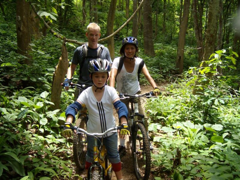 Chiang Mai: Rainforest Guided Mountain Biking Tour - Included Amenities and Safety Measures
