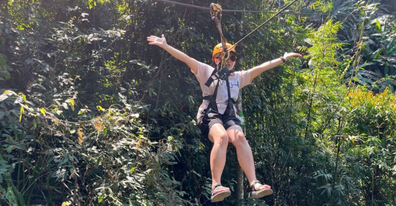 Chiang Mai: Sky Hawk Zip Lining With Transfer & Buffet Lunch - Key Points