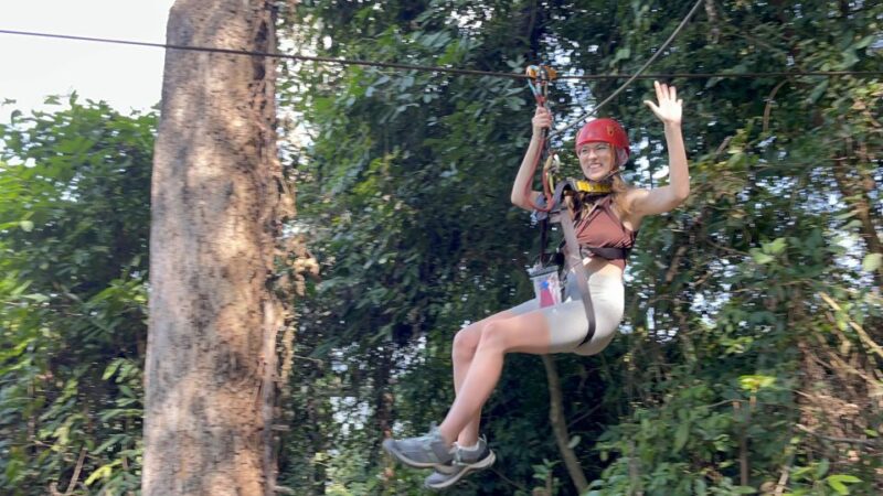 Chiang Mai: Sky Hawk Zip Lining With Transfer & Buffet Lunch - Transportation and Meeting