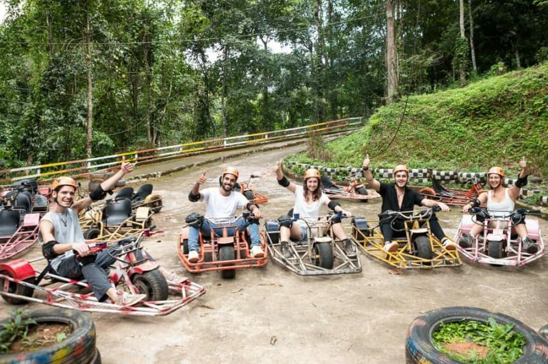 Chiang Mai: Skyline Jungle Luge Zipline & Giant Swing - Key Points