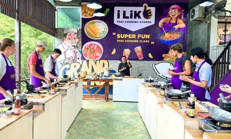 Chiang Mai: Thai Cooking Class at Grand Canyon & Market Tour - Practical Details & Tips