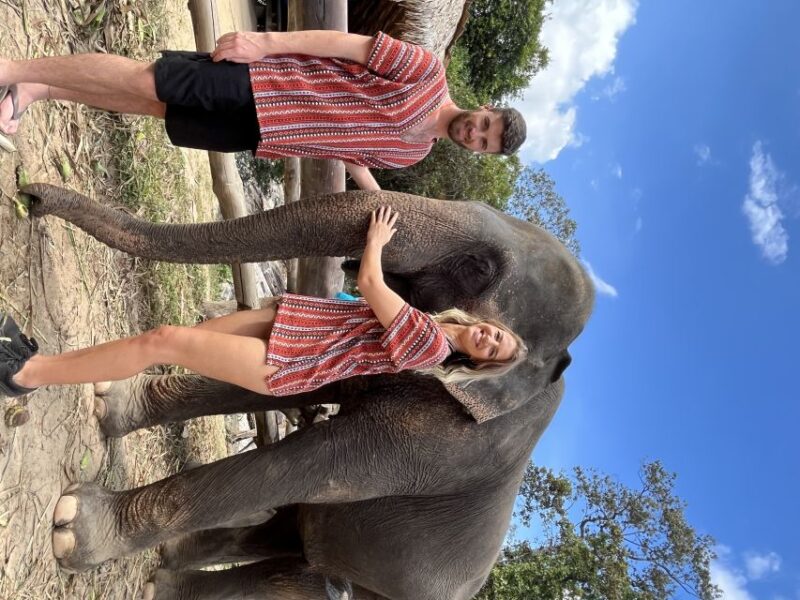 Chiang Mai: Waterfall, Elephant Sanctuary, and Rafting Tour - Key Points