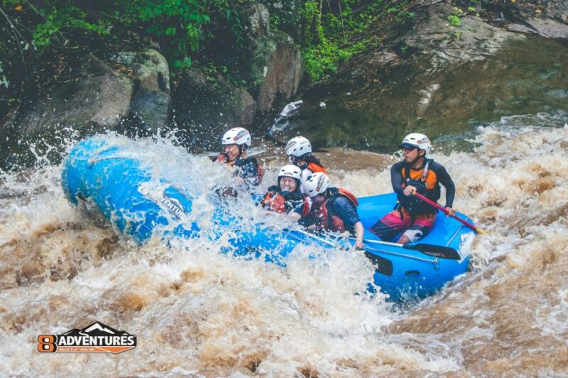 Chiang Mai: Whitewater Rafting and Waterfall Trekking Tour - Itinerary Details