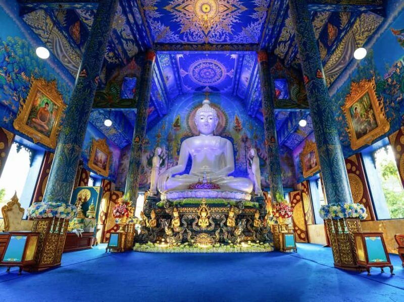 Chiang Mai:Chiang Rai White Temple, Blue and Red Temple Tour - Key Points