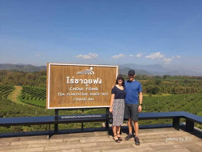 Chiang Rai: 7 Major Sightseeing Tour With Thai Buffet Lunch - Standing at the Golden Triangle