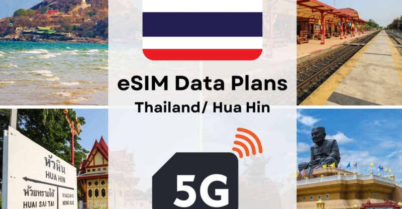 Chiang Rai: Esim Internet Data Plan for Thailand 4g/5g - Key Features Included