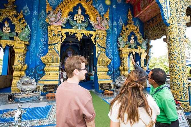Chiang Rai Temples Private Tour: White Temple, Blue Temple & Black House - Tranquility at Blue Temple