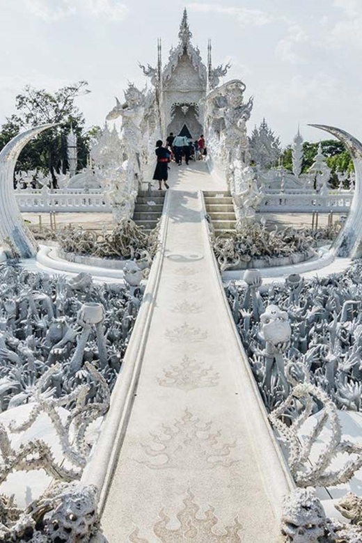 Chiang Rai Temples Tour:White & Blue & Red Temples - Exploring Wat Rong Khun (White Temple)