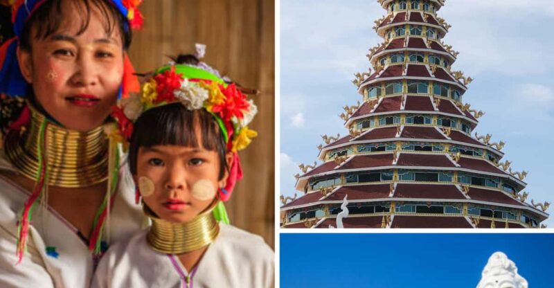 Chiang Rai: White, Blue, Red Temples, Long Neck Tour - Included Amenities
