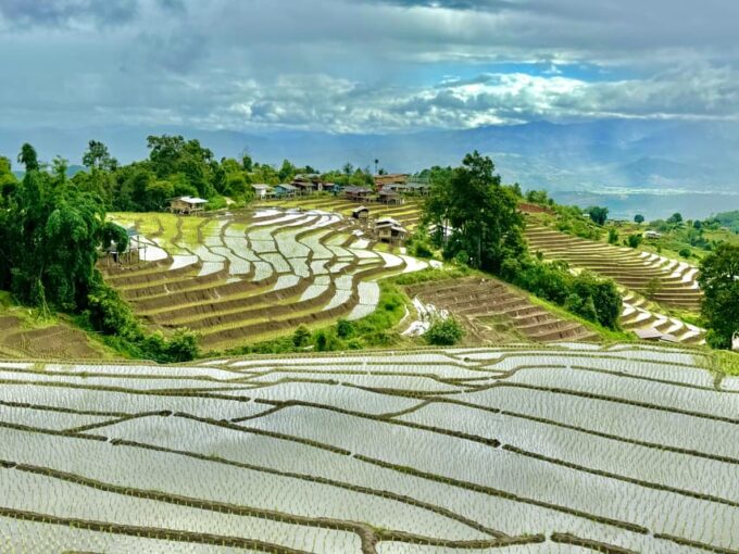 Chiangmai: Doi Inthanon Unseen Spot, Rice Terrace & Temple - Wat Pgageyo Ram