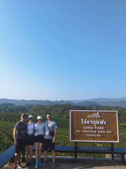 Chiangrai Full Day: Popular 7 Location +Free! Opium M Ticket - Choui Fong Tea Farm, Golden Triangle, and House of Opium
