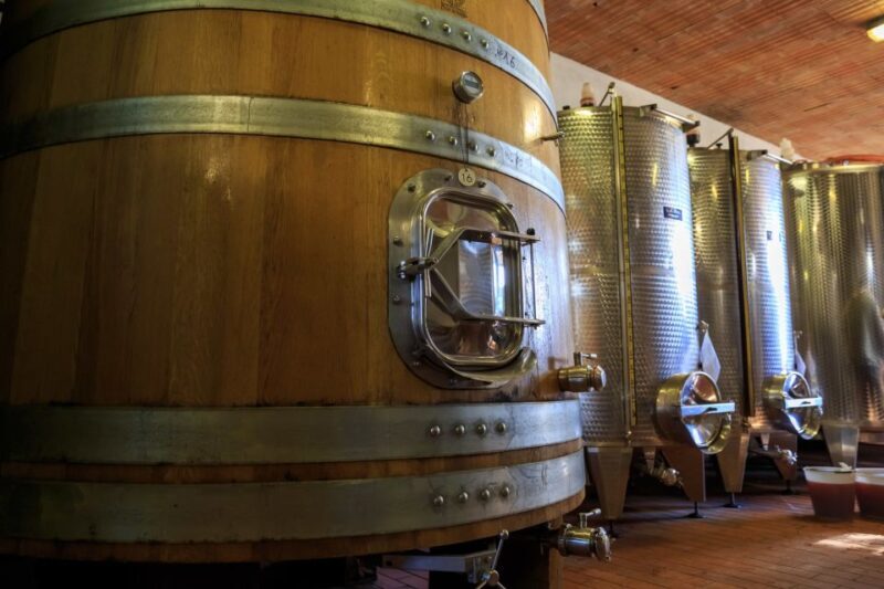 Chianti: Wine and Olive Oil Tasting With Cellar Tour - Exploring the Historic Cellar