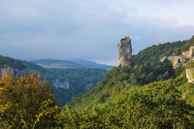 Chiatura and Katskhi Pillar One Day Urbex Tour - Katskhi Pillar and Resident Monk