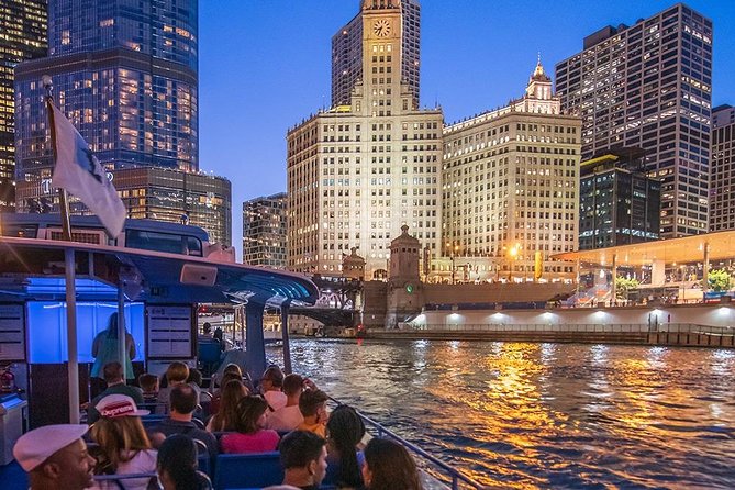 Chicago by Night: 90 Minute River and Lakefront Cruise - Cruise Highlights and Attractions