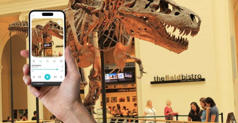 Chicago: Field Museum Ticket & In-App Audio Tour (ENG) - In-App Audio Tour Experience