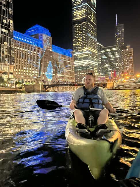 Chicago: Moonlight Paddle Tour on the Chicago River - Key Points