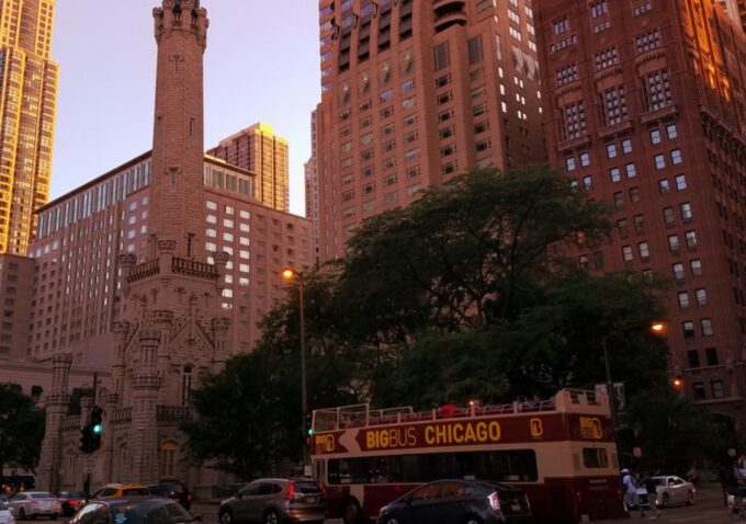 Chicago: Sunset Tour by Open-Top Bus With Live Guide - Tour Duration and Accessibility