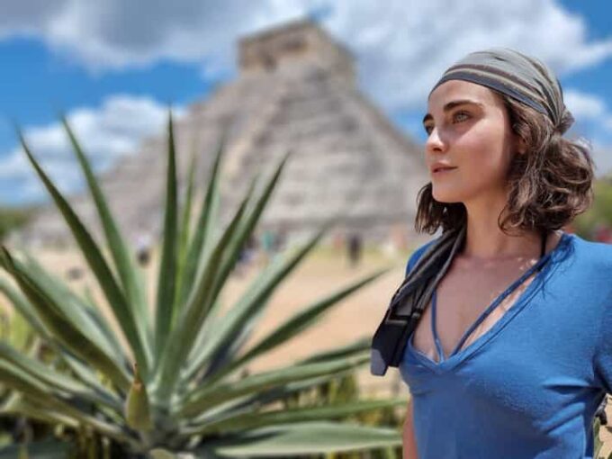 Chichen Itza + Cenote + Izamal - From Merida - Cenote Swimming Experience