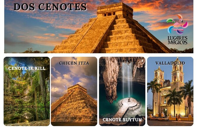 Chichen Itza + Cenote Suytun & Cenote Ik Kil + Valladolid - Discover Cenote Suytun